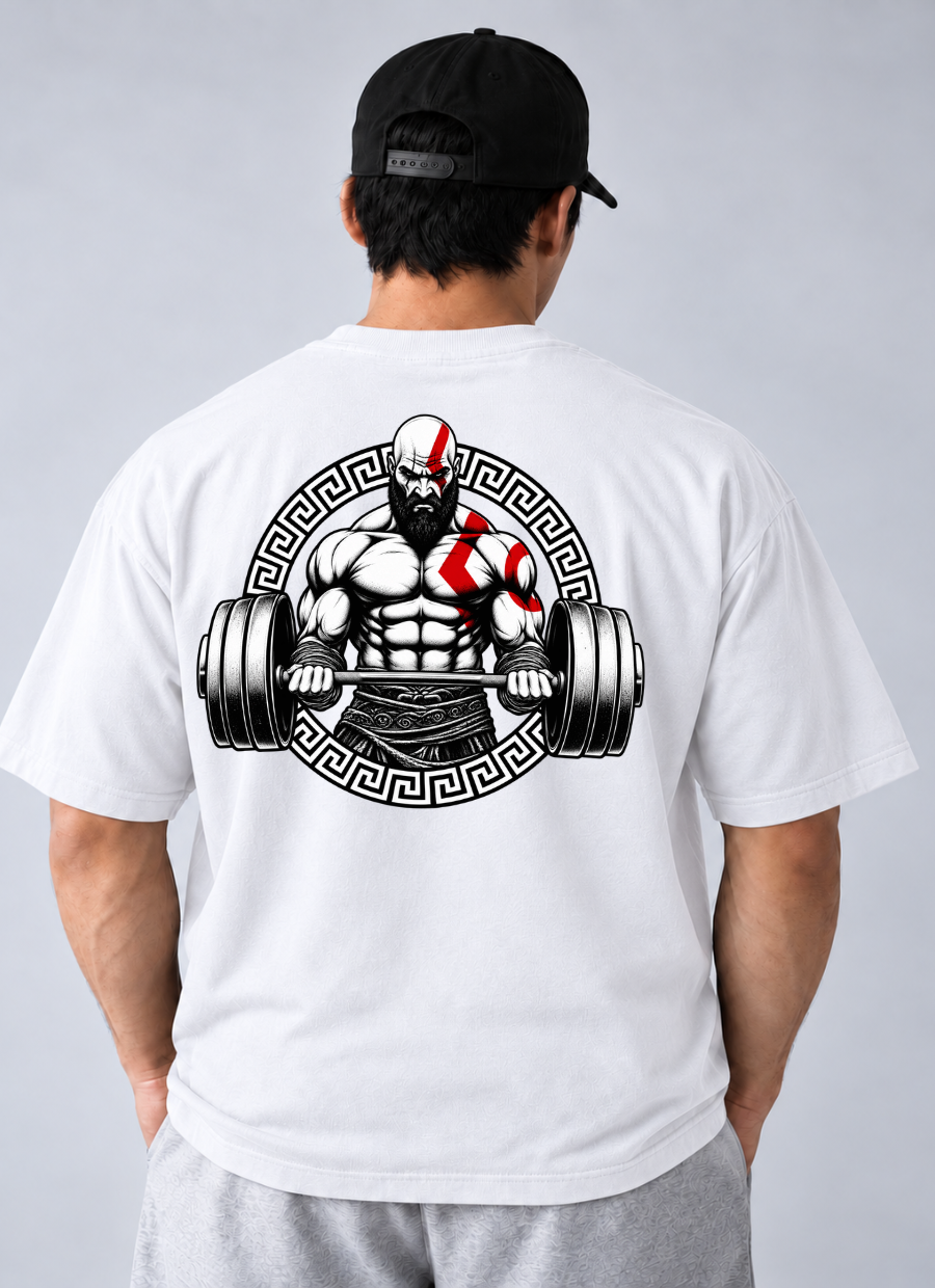 Camiseta Oversized God Off BW