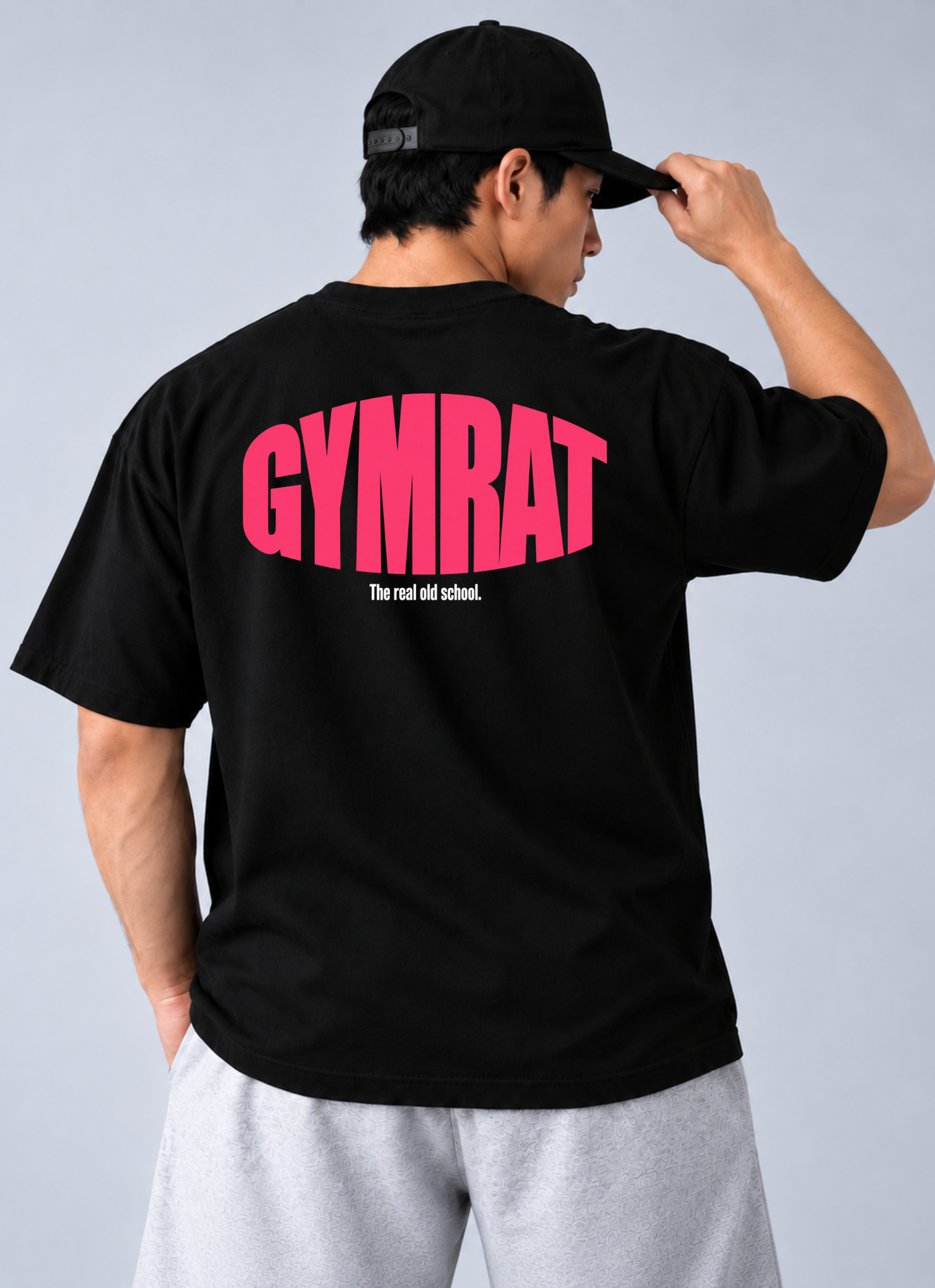 Camiseta Oversized Gynrat Preto — foto 1