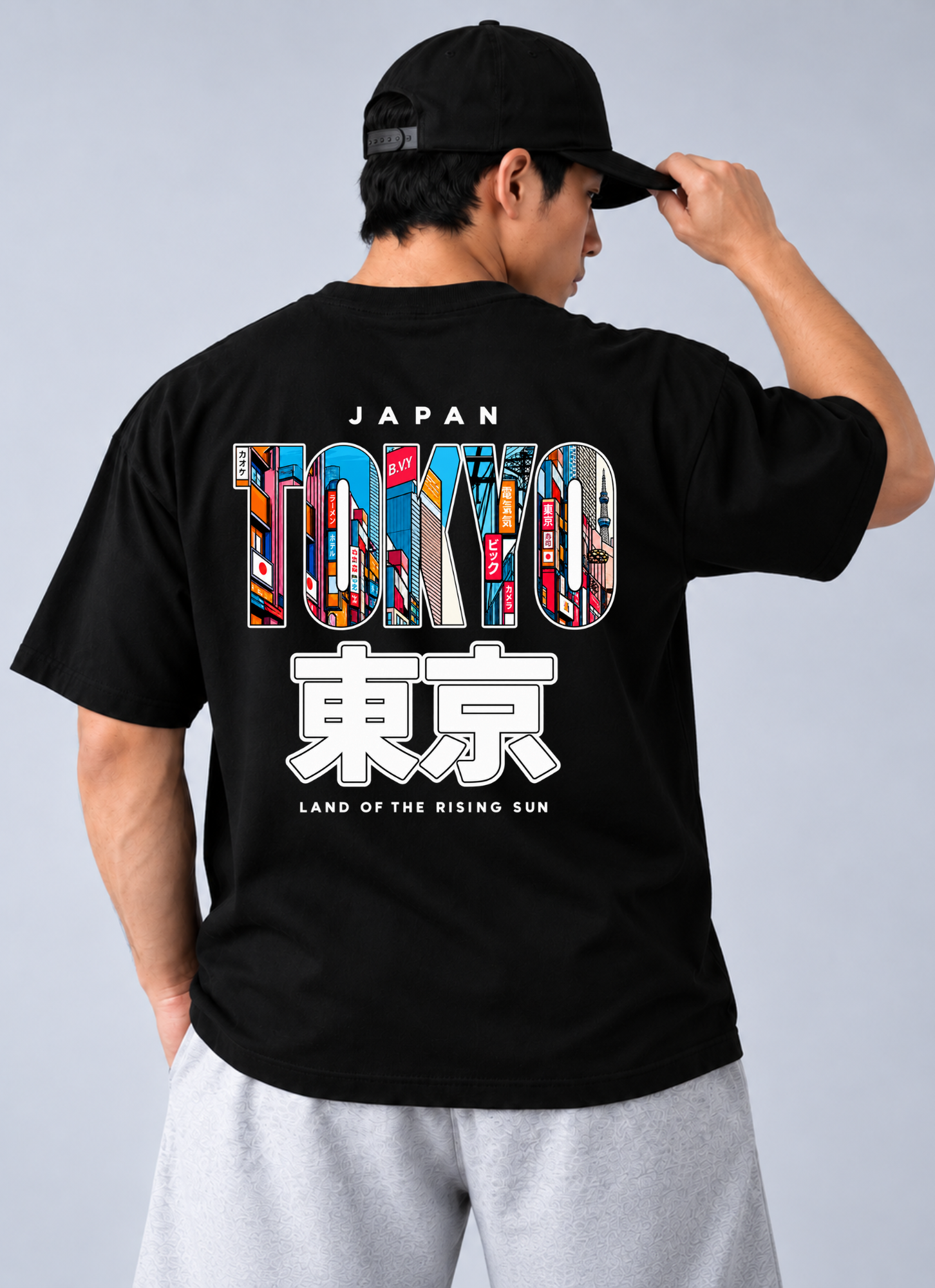 Camiseta Oversized Japan Tokio