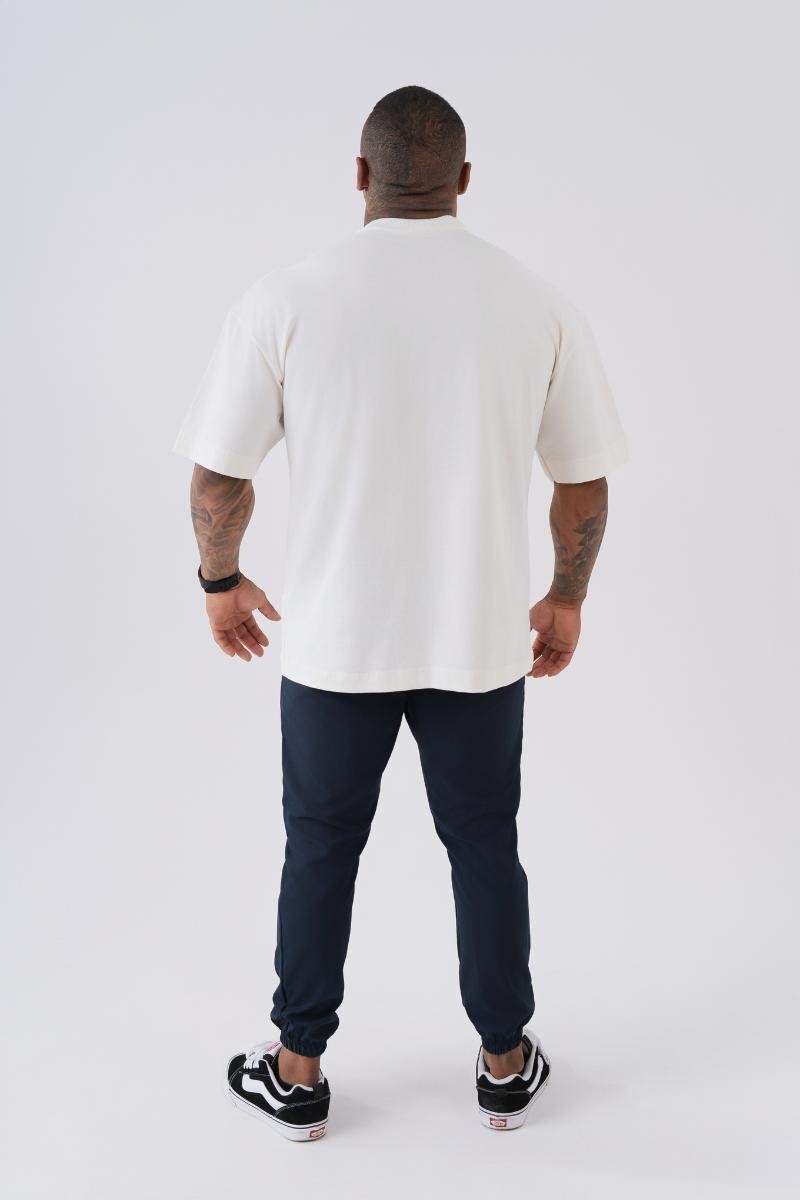 Camiseta Oversized Black White College Off White — foto 4