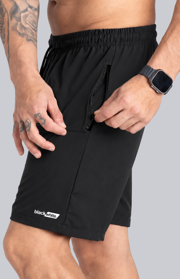 Bermuda Tactel Elastano Ziper BW