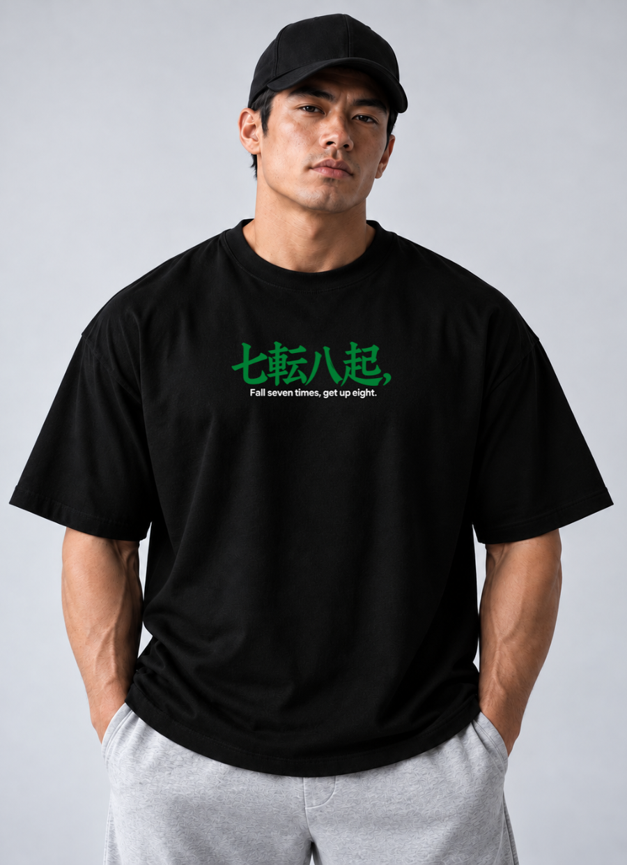 Camiseta Oversized Esfera do Dragão Preto — foto 5