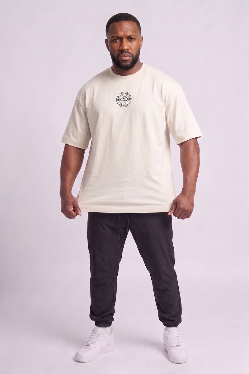 Camiseta Oversized Infinity Edition Off White — foto 3