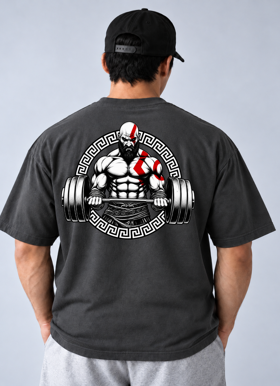 Camiseta Oversized God Off BW