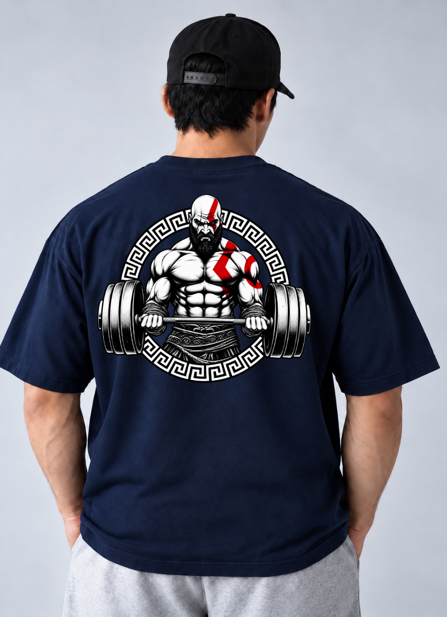 Camiseta Oversized God Off BW