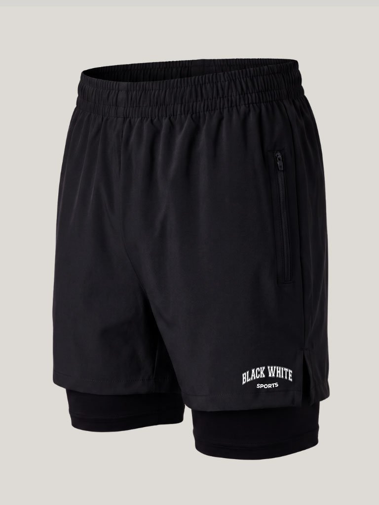 Shorts de Tactel com Compressão Dual Force – Coleção High School