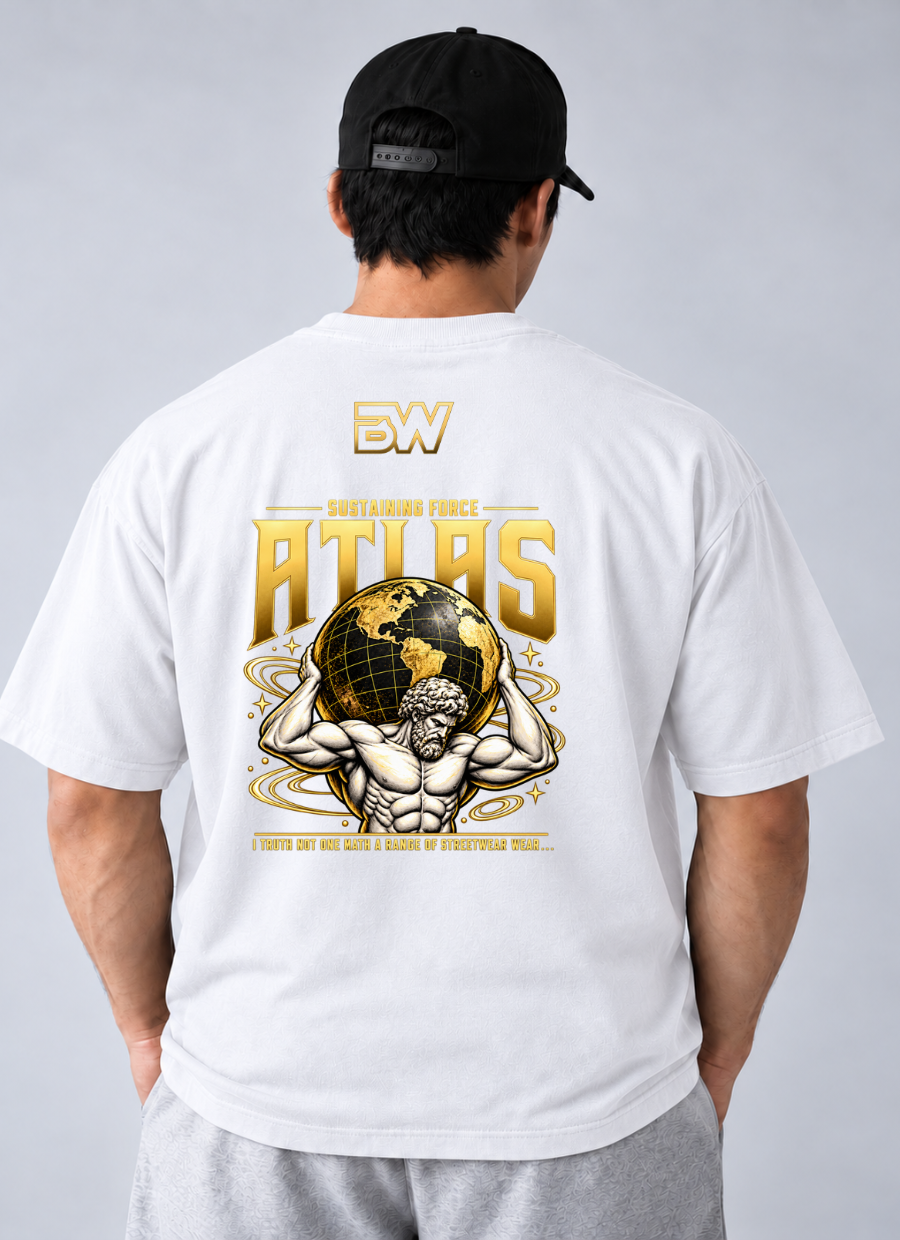 Camiseta Oversized Atlas BW