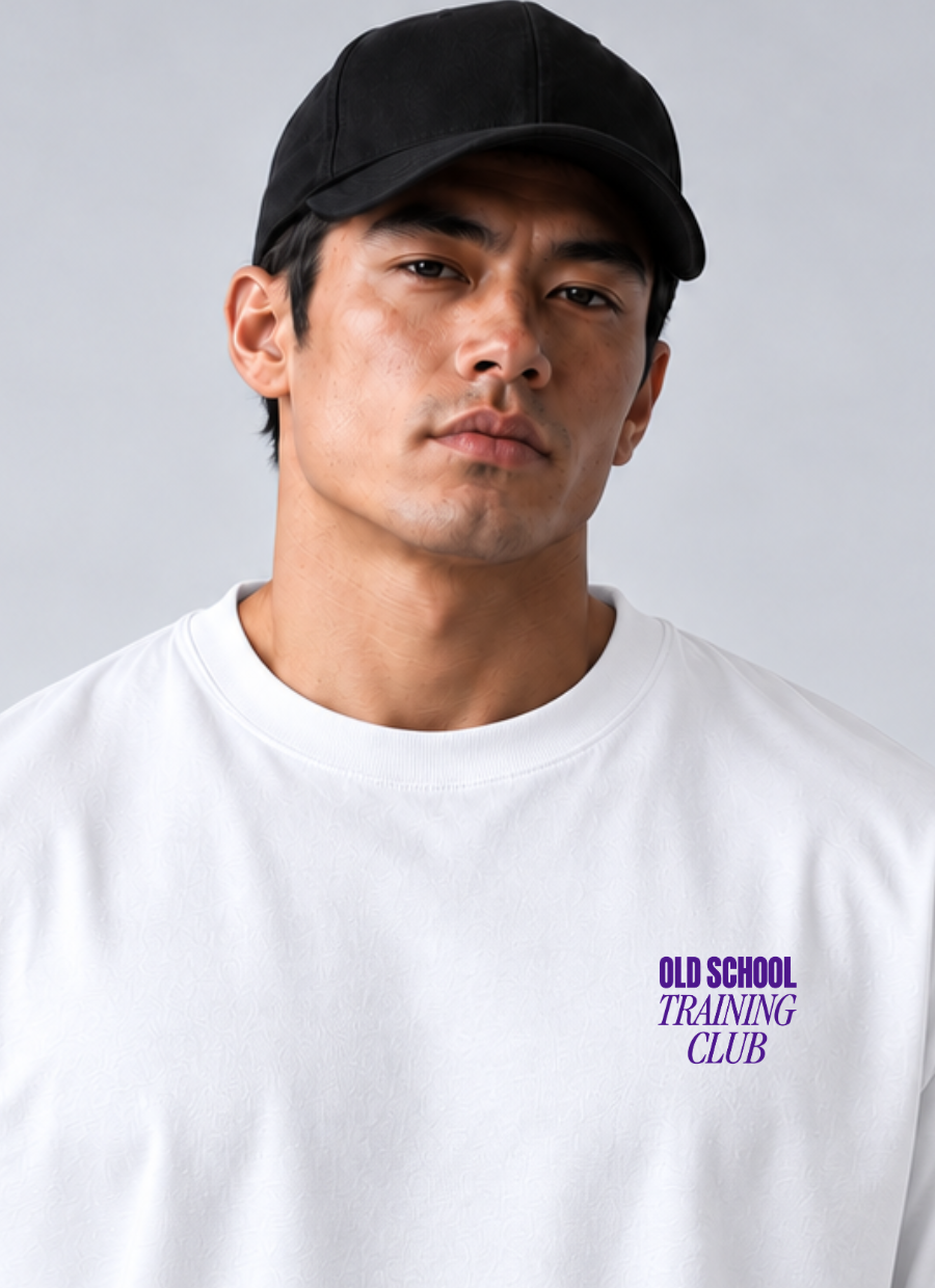 Camiseta Oversized Old School Club