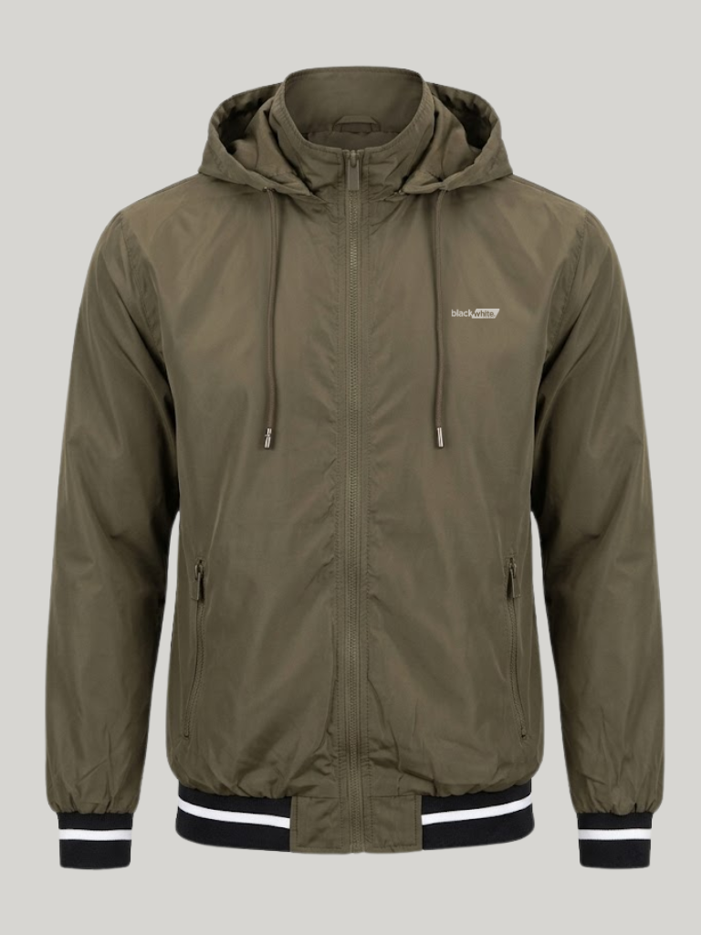 Jaqueta Casual Black White Sport