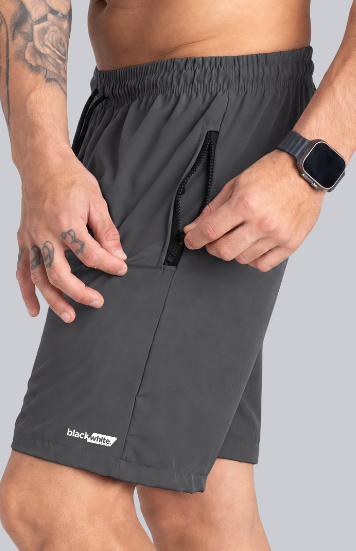 Bermuda Tactel Elastano Ziper BW