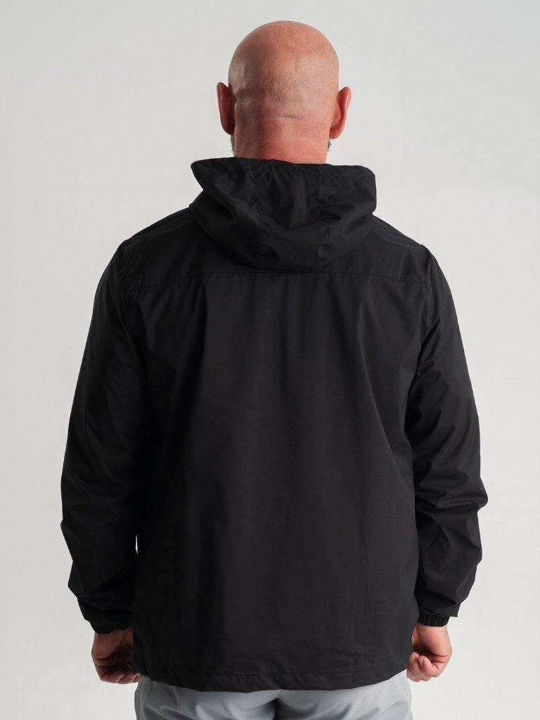 Jaqueta Corta Vento Breeze Black White Sport Preto — foto 3