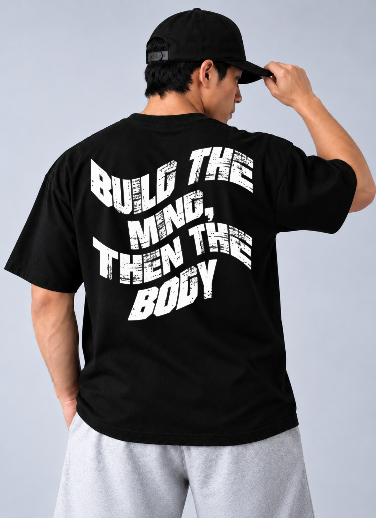Camiseta Oversized Then The Body