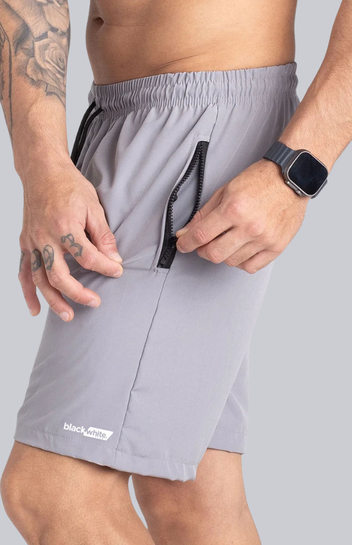 Bermuda Tactel Elastano Ziper BW