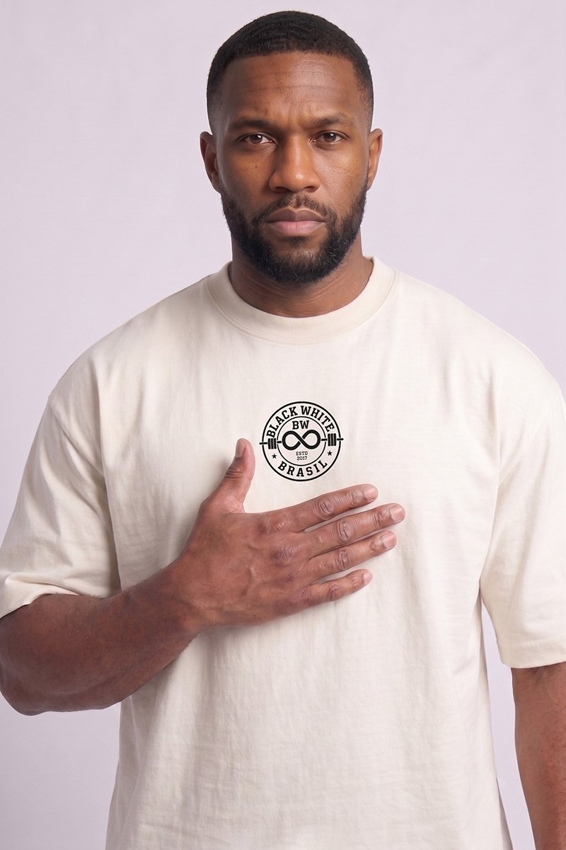 Camiseta Oversized Infinity Edition Off White — foto 7