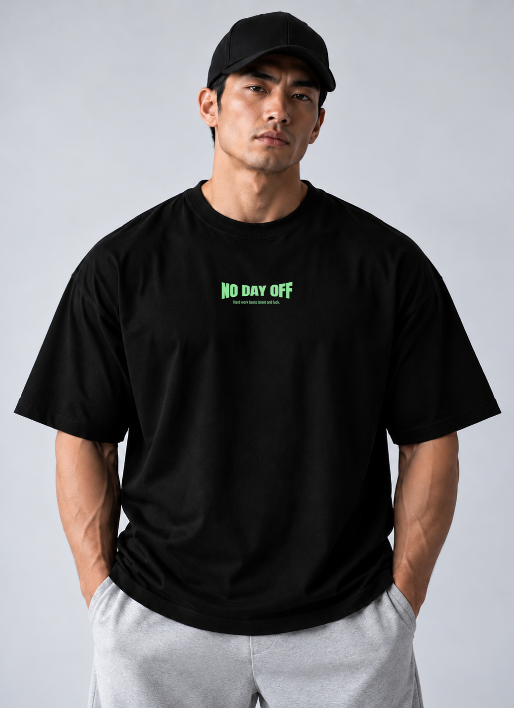 Camiseta Oversized Soldier Mentality Preto — foto 3
