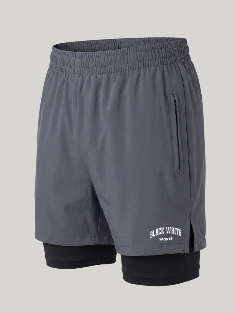 Shorts de Tactel com Compressão Dual Force – Coleção High School