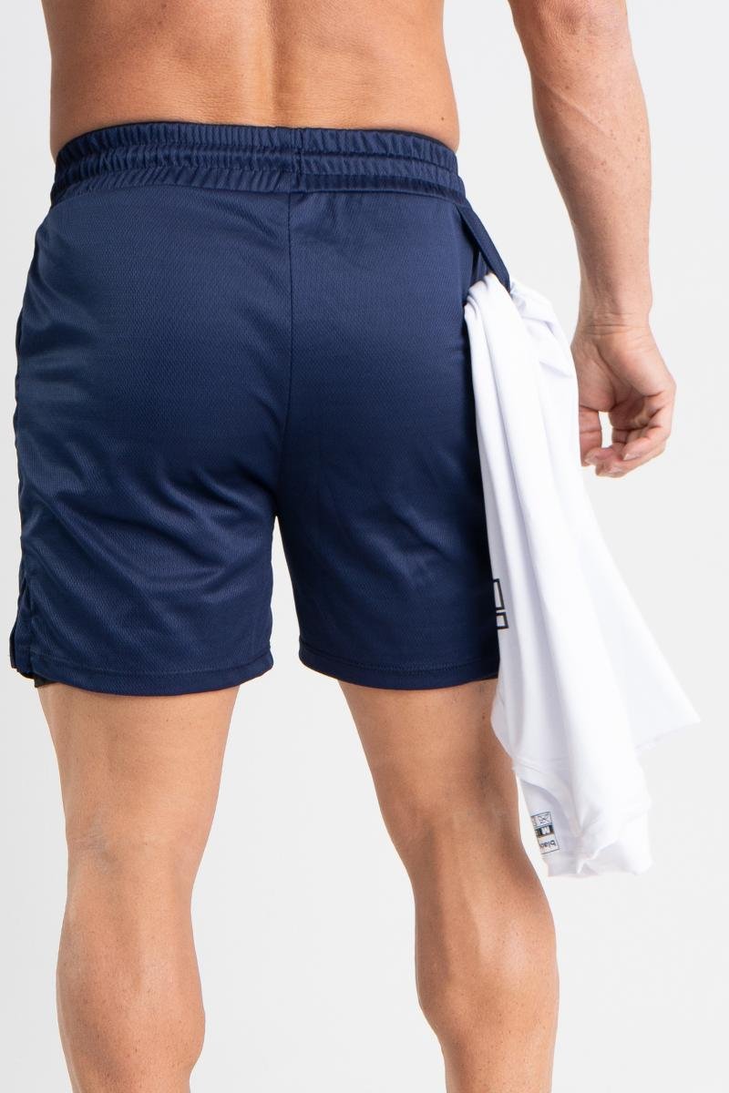 Shorts 2 em 1 Dry Fit BW Wolf Azul — foto 6