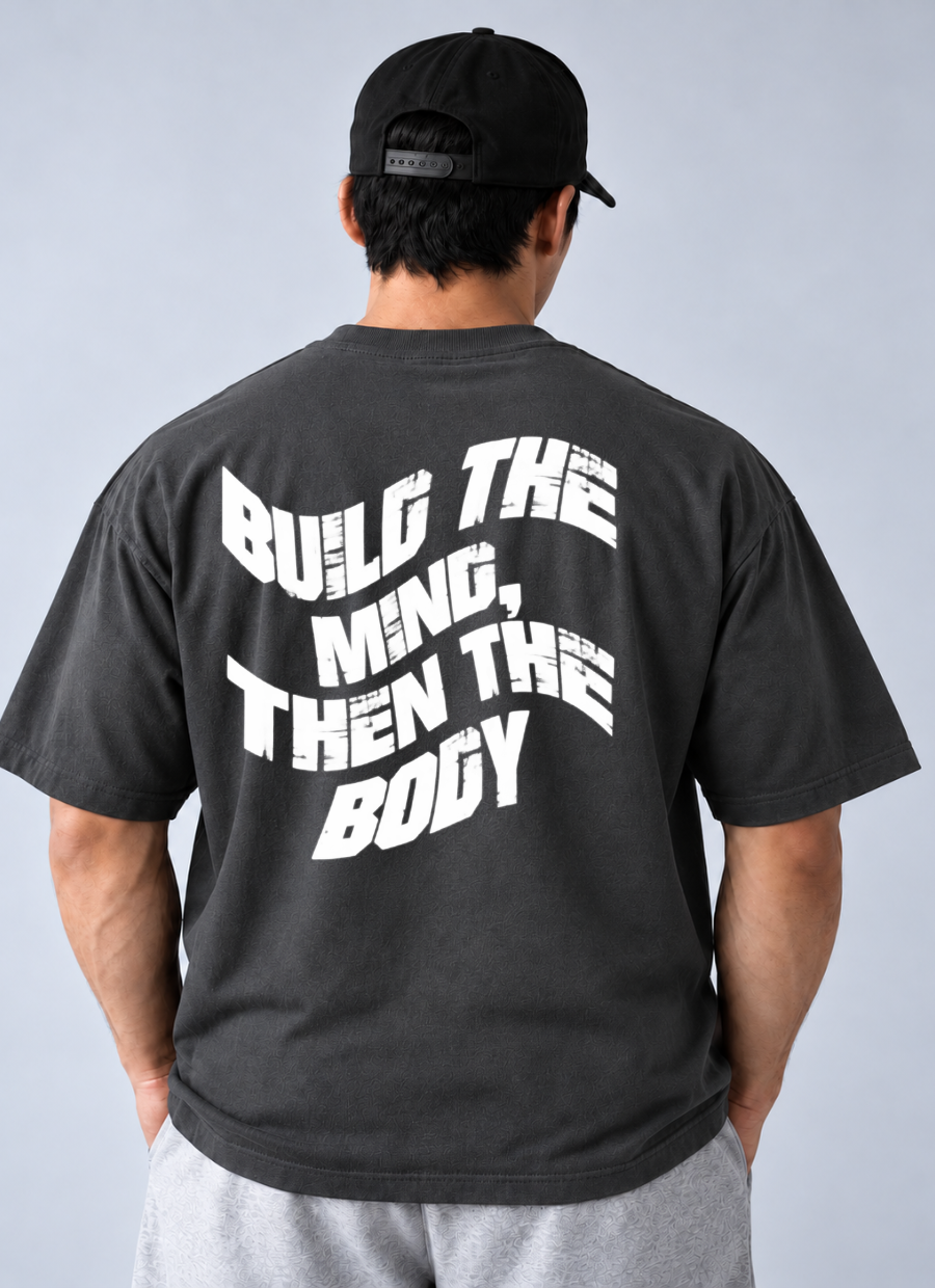 Camiseta Oversized Then The Body