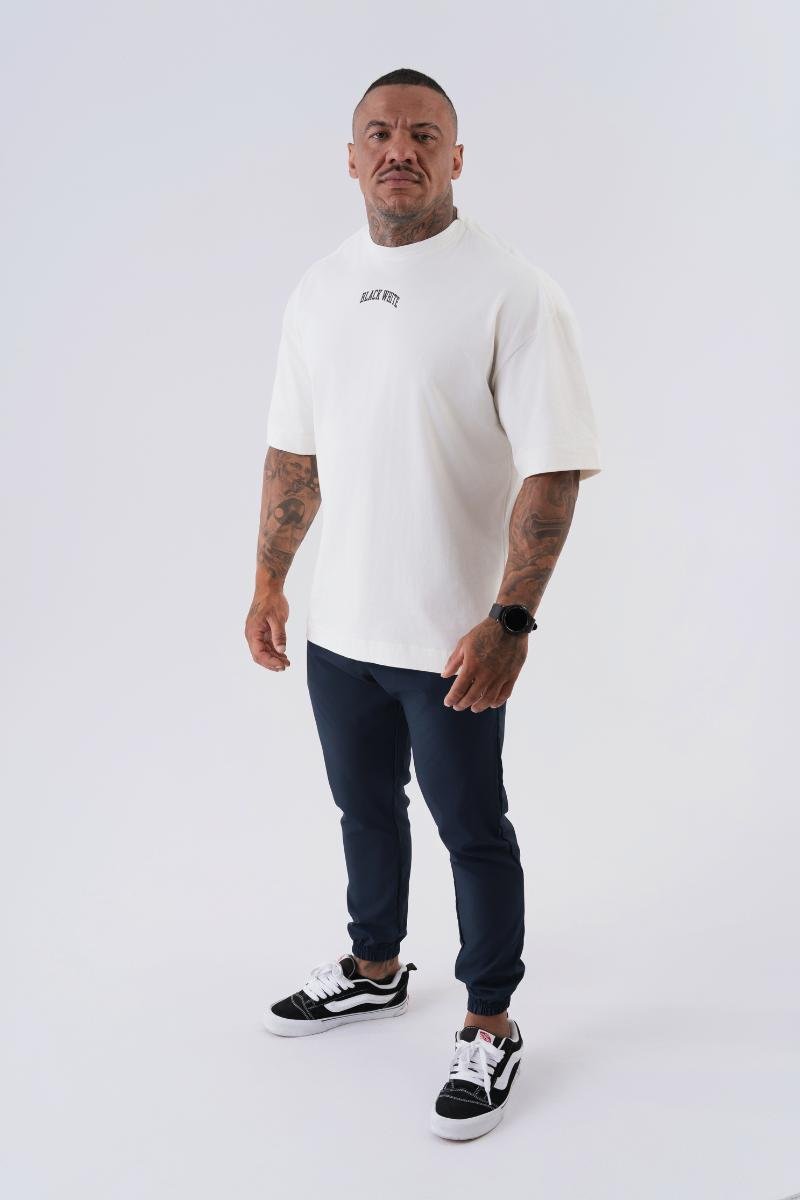 Camiseta Oversized Black White College Off White — foto 3