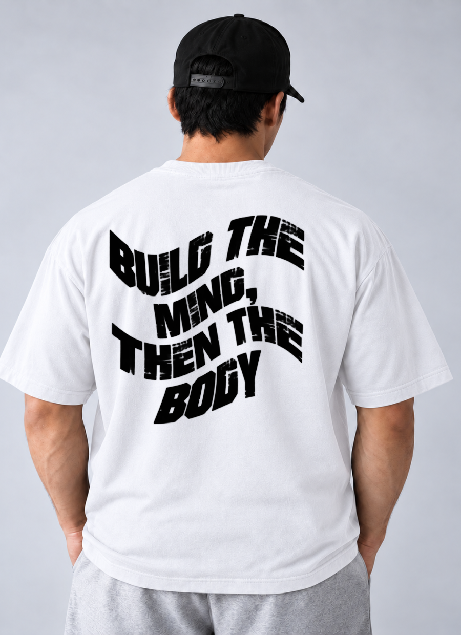 Camiseta Oversized Then The Body